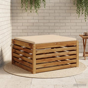 Cuscino per Sedia in Unico Pezzo SOEST 100% Poliestere Crema 944955