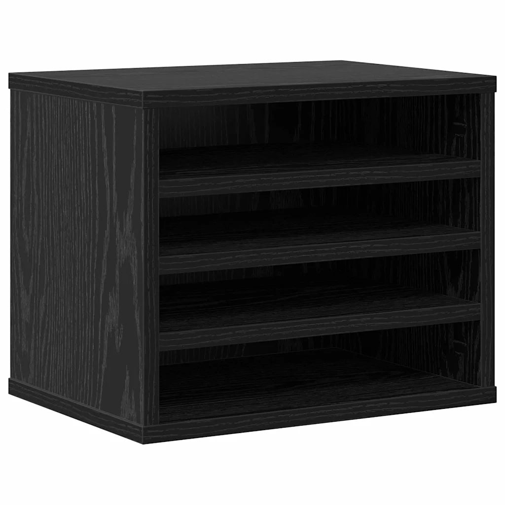 Organizzatore da scrivania Rovere Nero 36 x 26 x 29,5 cm CFW5897420