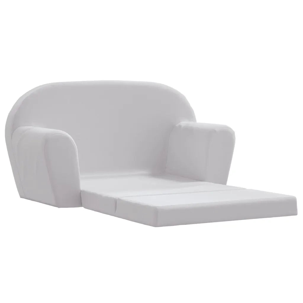 Poltrona Letto per Bambini Grigio Chiaro 243257