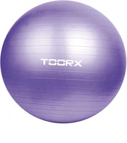 Toorx Palla da Ginnastica 75 cm Viola Antiscoppio con Pompa Inclusa