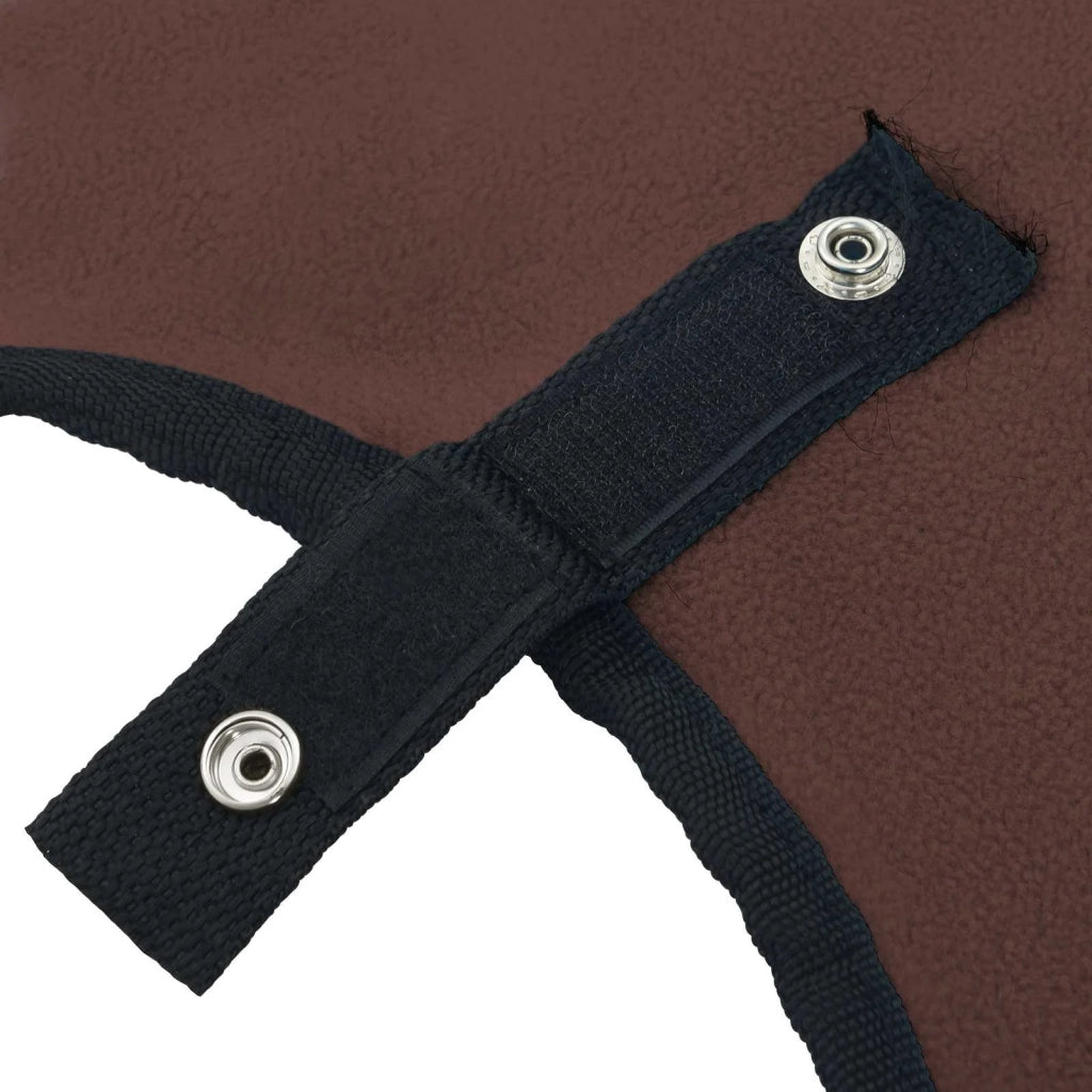 Coperta per Cavalli Marrone Scuro Completo 75 cm Poliestere 42013267