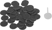 Pulitore per piedi elettrico - 50 pezzi di carta abrasiva per pedicure - Accessori di ricambio - Adatto per macchina per la cura dei piedi
