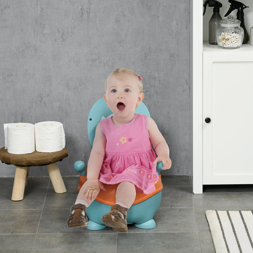 Orinal Beb¨¨ Bambini Forma Alien ¨C zephmum ¨C Blu 35.6x35.7x22.2 cm
