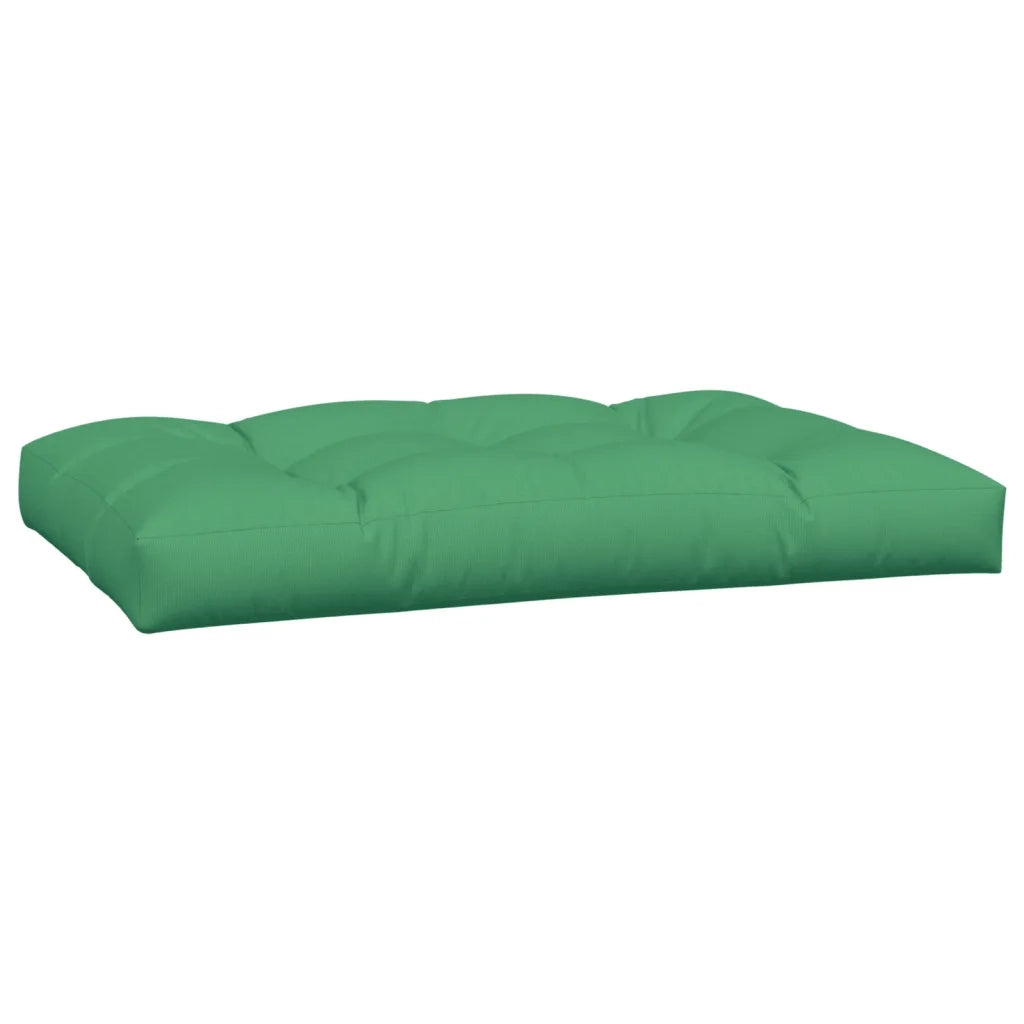 Cuscini per Pallet 2 pz Verdi in Tessuto 360738