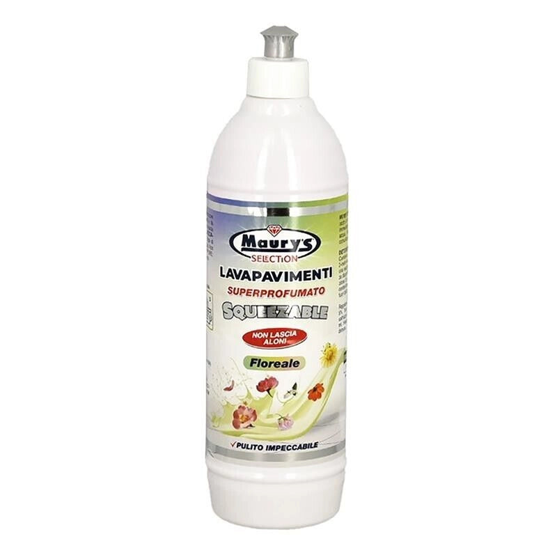 MAURY'S LAVAPAVIMENTI SUPERPROFUMATO SQUEEZABLE 750ML FLOREALE