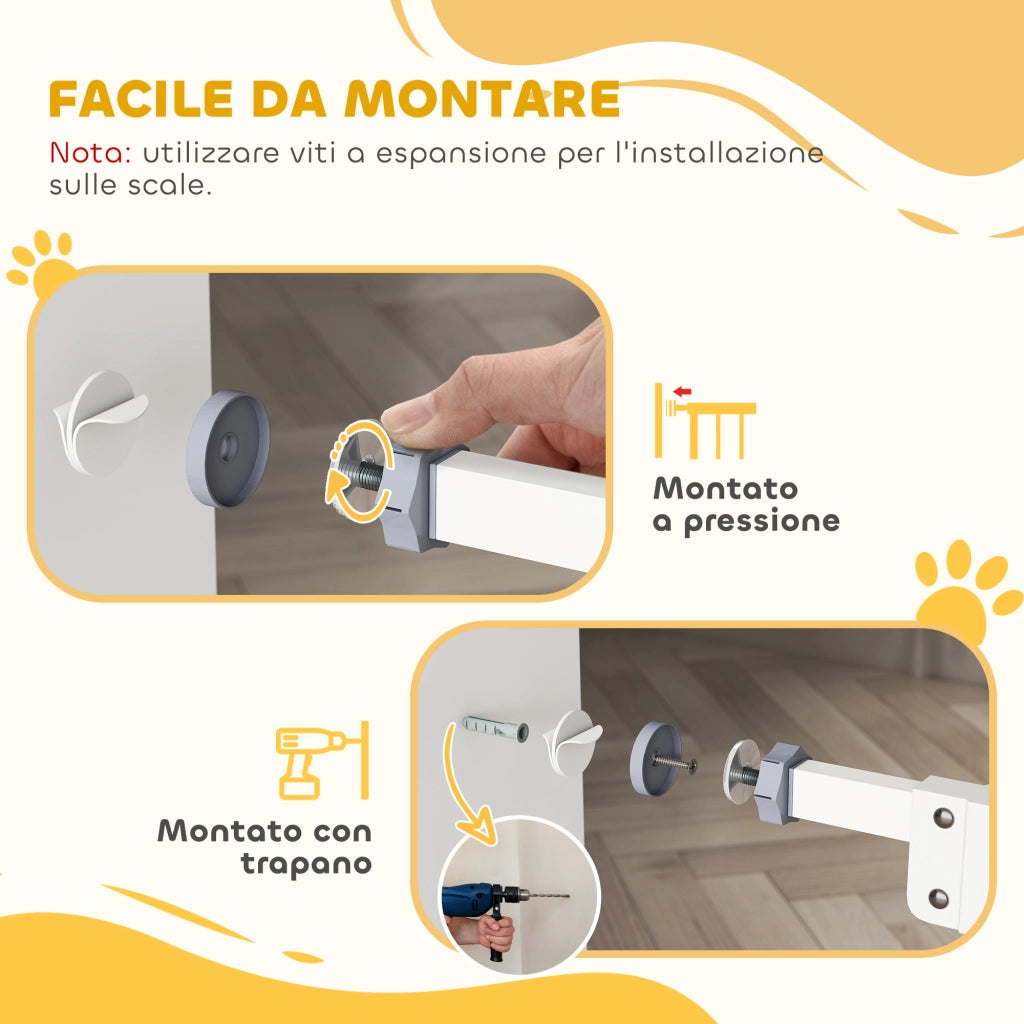 Appendiabiti per Cani Regolabile ¨C Minimal ¨C Bianco 72 cm