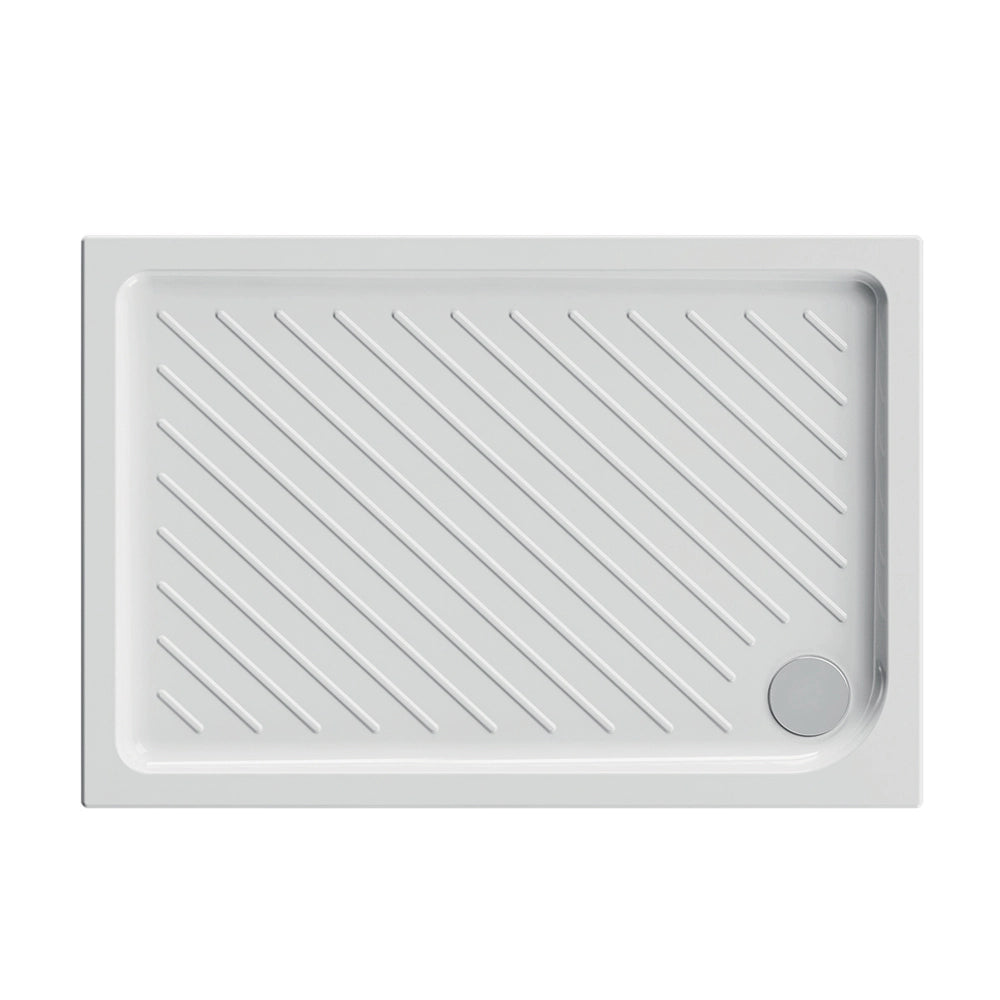 Piatto doccia 70x100 rettangolare in ceramica bianco Dolomite Gemma