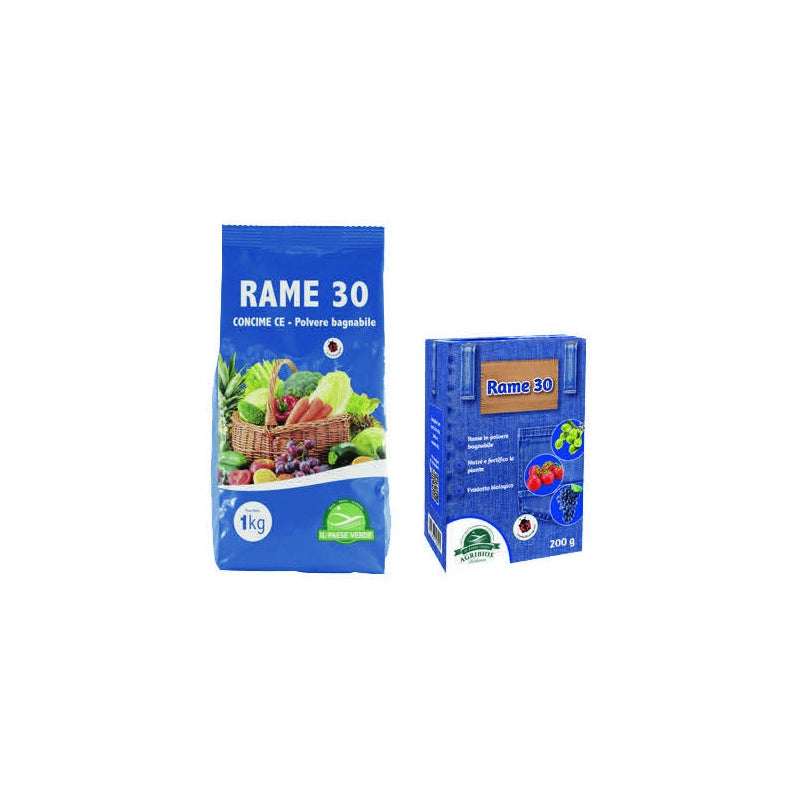 Concime Rame 30 – 200g – Agribios – Apporto di rame per piante più forti e resistenti