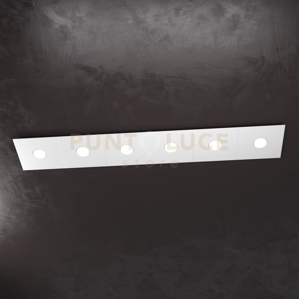ECCENTRIC APPLIQUE-PLAFONIERA 6 LUCI GRIGIO 1156-6L-GR