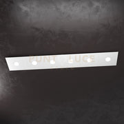 ECCENTRIC APPLIQUE-PLAFONIERA 6 LUCI GRIGIO 1156-6L-GR