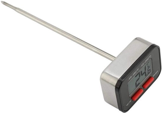 Termometro digitale per caffè con display LCD per la misurazione precisa della temperatura.
