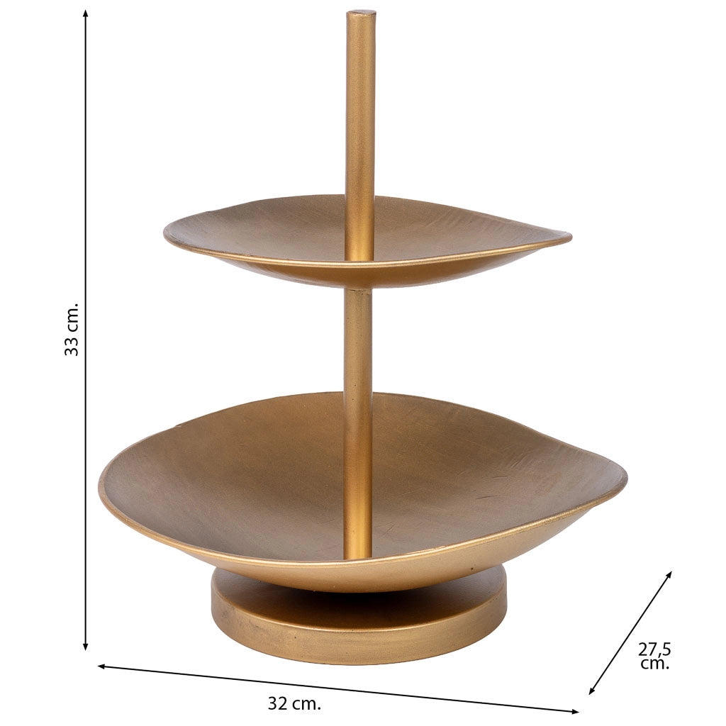 Centrotavola 32x27.5x33h cm