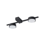 Plafoniera soffitto Nowodvorski PILLS nera alluminio 2xGX53