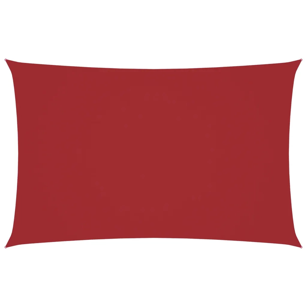 135643 Sunshade Sail Oxford Fabric Rectangular 2x4,5 m Red