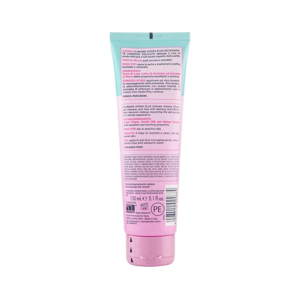 CLINIANS HYDRA BASIC GEL DETERGENTE CREMOSO E DELICATO 150ML
