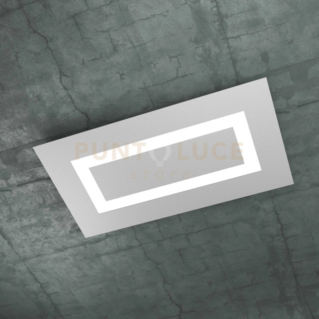 CARPET RETTANGOLARE MEDIO 4 LUCI GRIGIO 1137-RM-GR