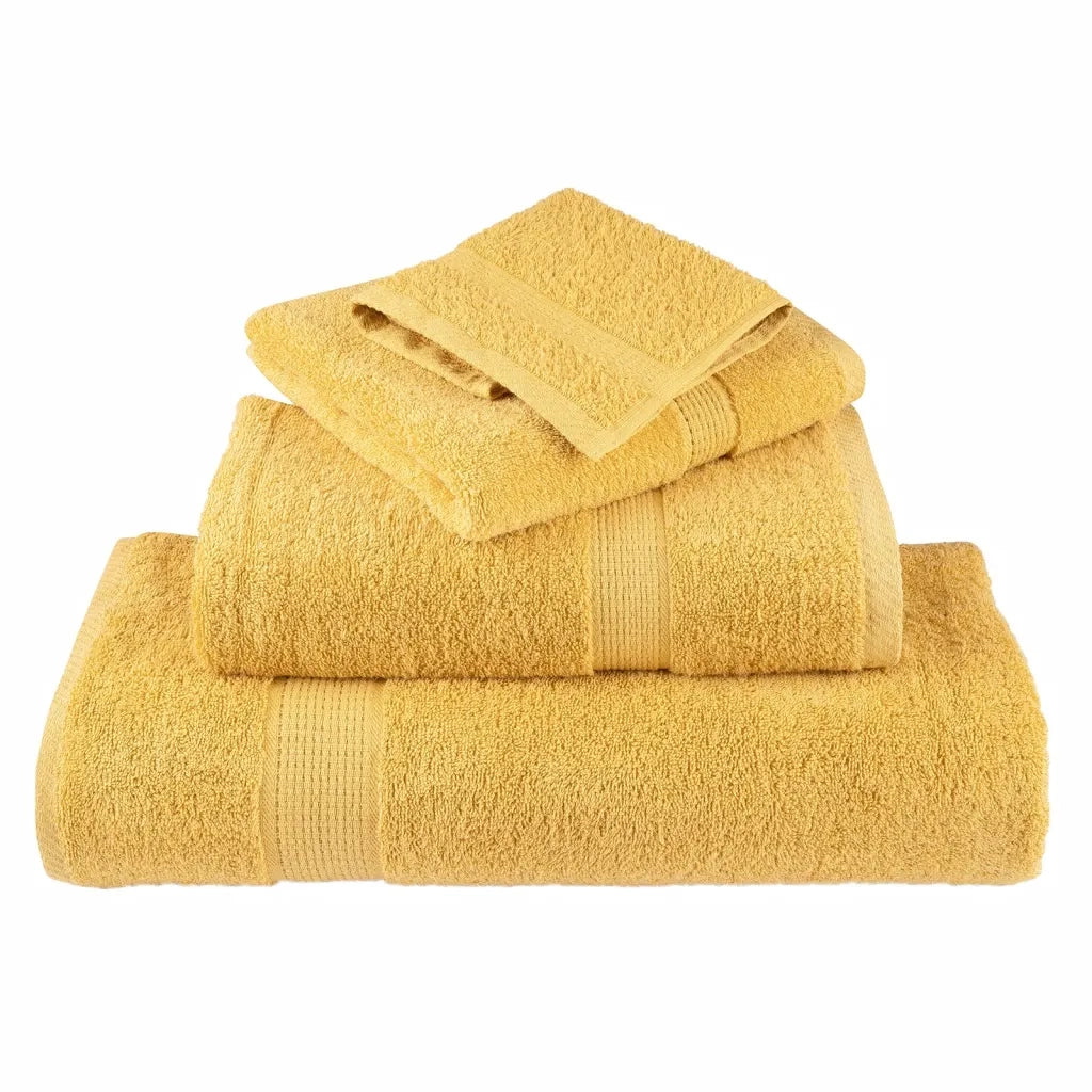 Set ASciugamani SOLUND 8 pz Oro 600 gsm 137559