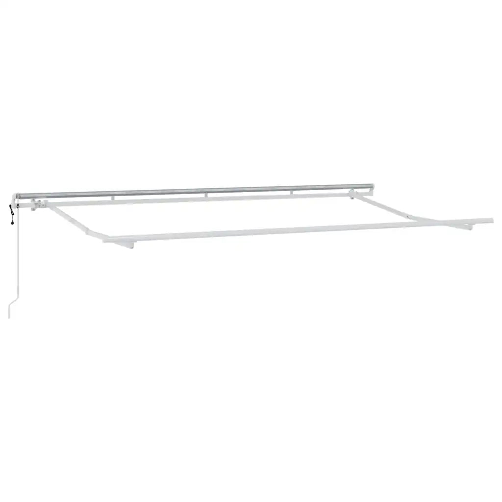 Tenda Retrattile Giallo 400 x 200 cm Tessuto 3329833