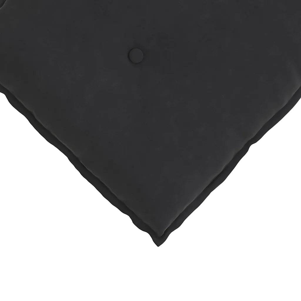 Cuscino per Schiena | Cuscino dorsale Nero 120 x 50 cm Tessuto in Cords