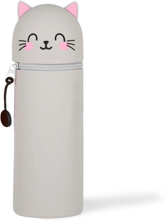 Pennenetui in Silicone con Disegno di Animali per Bambini
