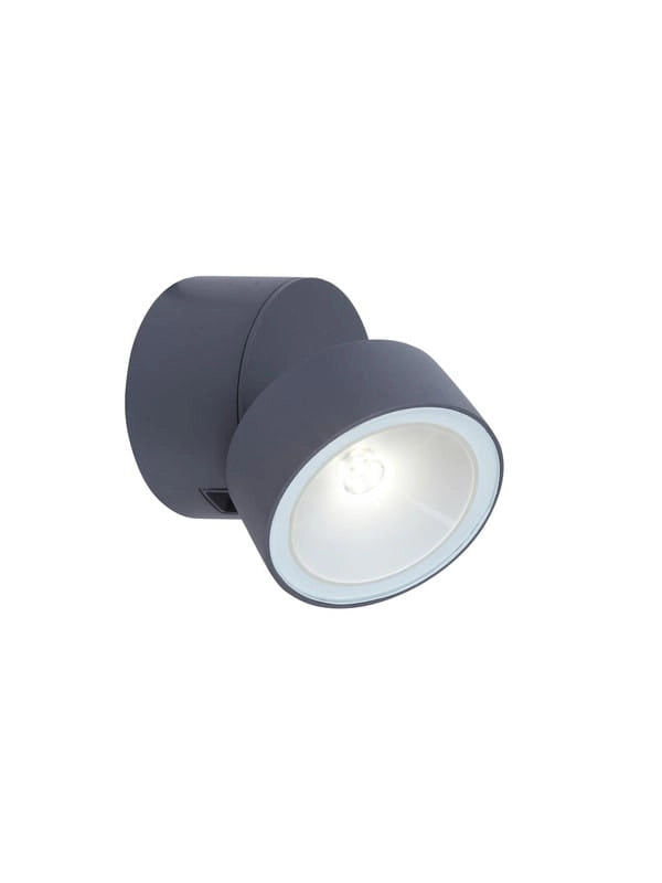 Applique esterna TRUMPET Lutec LED 8W antracite IP54
