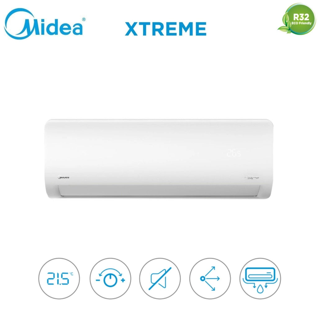 Condizionatore Midea Penta Split XTREME PRO 9+9+9+9+12 con M5O-42FN8-Q R-32 Wi-Fi Integrato