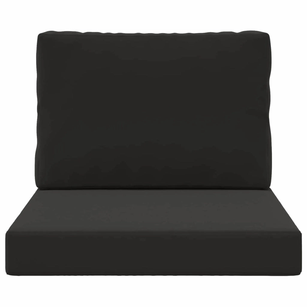 Cuscino per divano da esterno 2 pcs Nero Poliestere 900717