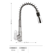 Miscelatore Hena pull down