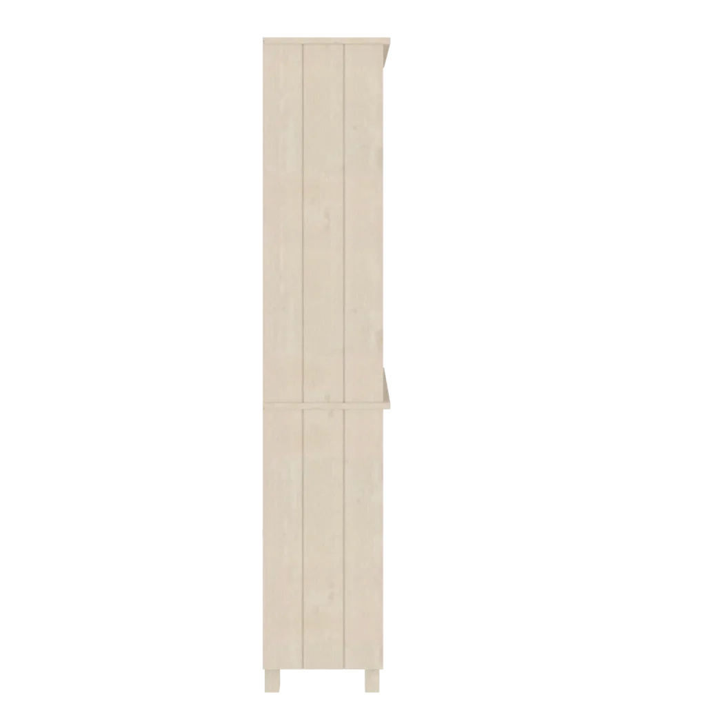 Credenza HAMAR in Legno Massello di Pino Marrone 3100938