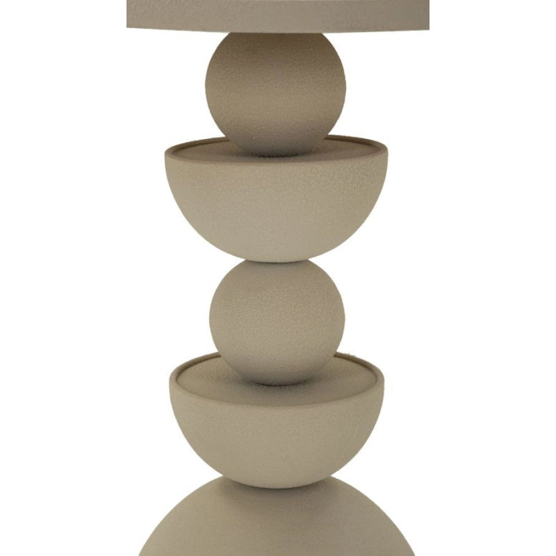 Tavolinetto Dune Con Specchio cm ø 45x49,5