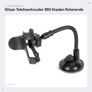 Sostegno per Telefono Rotante 360 Gradi - Orecchino per Ufficio - Supporto per Telefono - Rimosso - Sicuro - Portatile