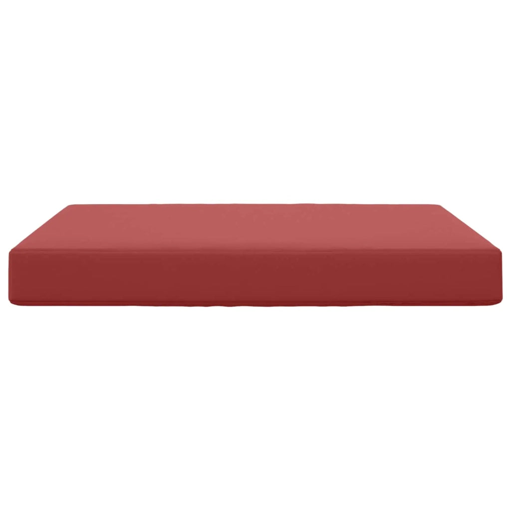 Cuscino per divano da esterno Rosso vino 80 x 80 x 8 cm 900821