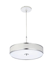Lampada a sospensione moderna Jazz bianca Ø40 3xE14 Jupiter