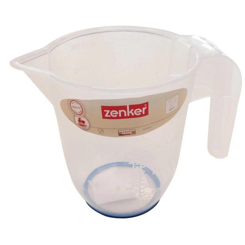 Caraffa in plastica trasparente graduata 1000 ml ø11,5 cm