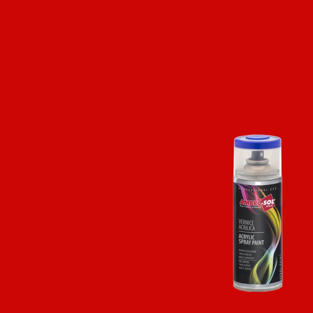 SPRAY ACRILICO 400ML ROSSO TRAFFICO RAL 3020