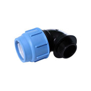 Gomito Pressione Polipropilene m 1"1/4 mm 40