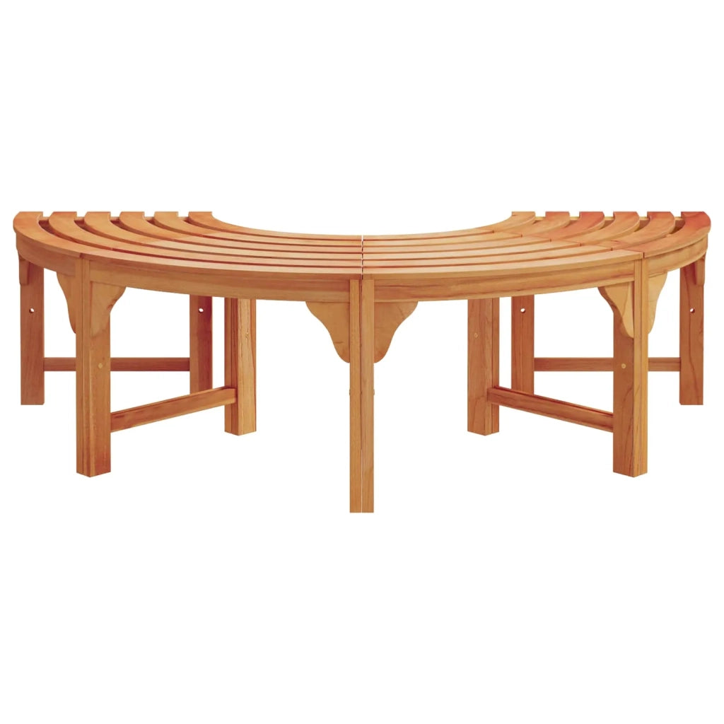 Panchina per Alberi Naturale 160 x 80 x 45cm 4108060