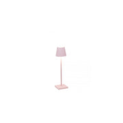 Lampada a led da tavolo Poldina Pro Micro Rosa ricaricabile e dimmerabile con batteria fino a 12 ore