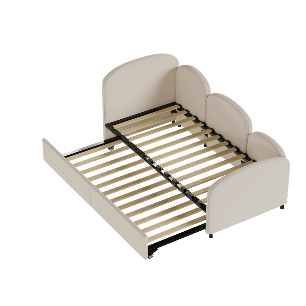 Divano letto SOFTSEA - Xylo - velluto, cassetti, moderno per camera