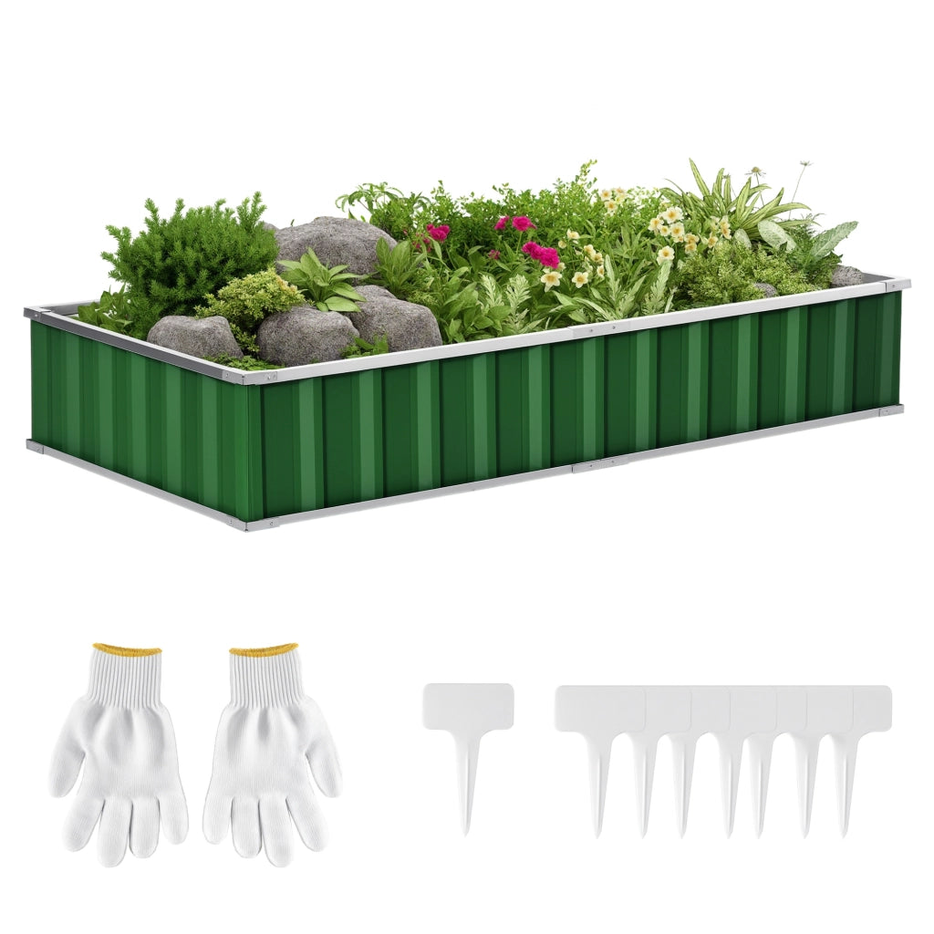 Letto da giardino modulare ¨C Minimal ¨C verde 174x90x30 cm
