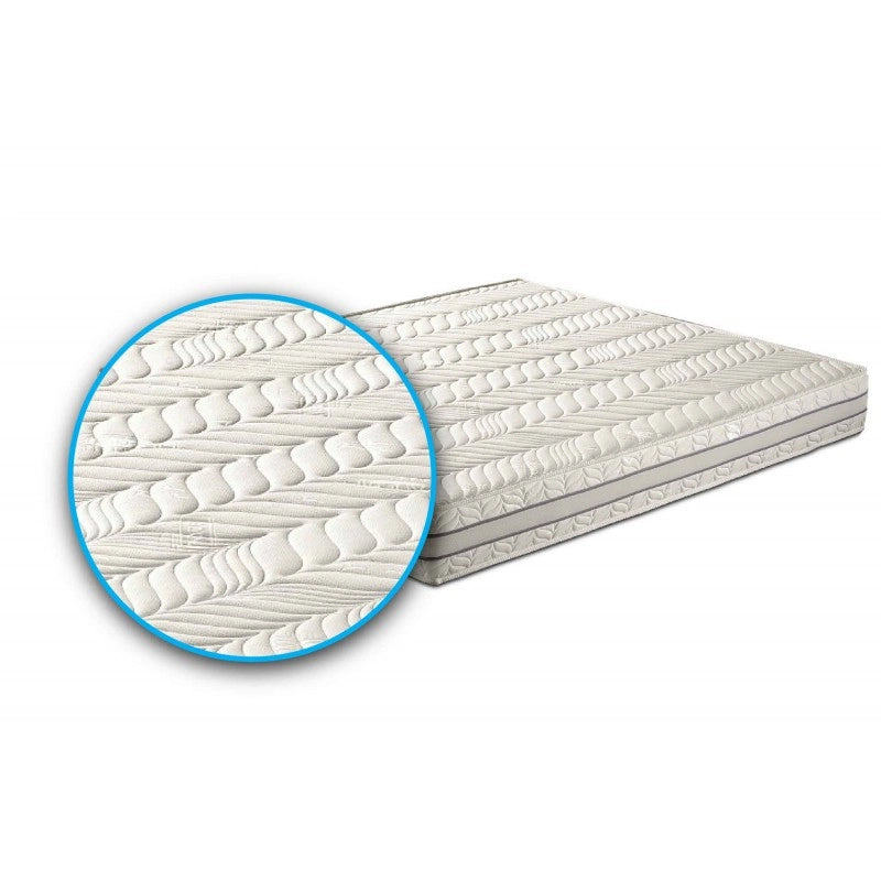 Materasso "Sirmione" in memory foam termico 3 strati e 7 zone differenziate - 140x200