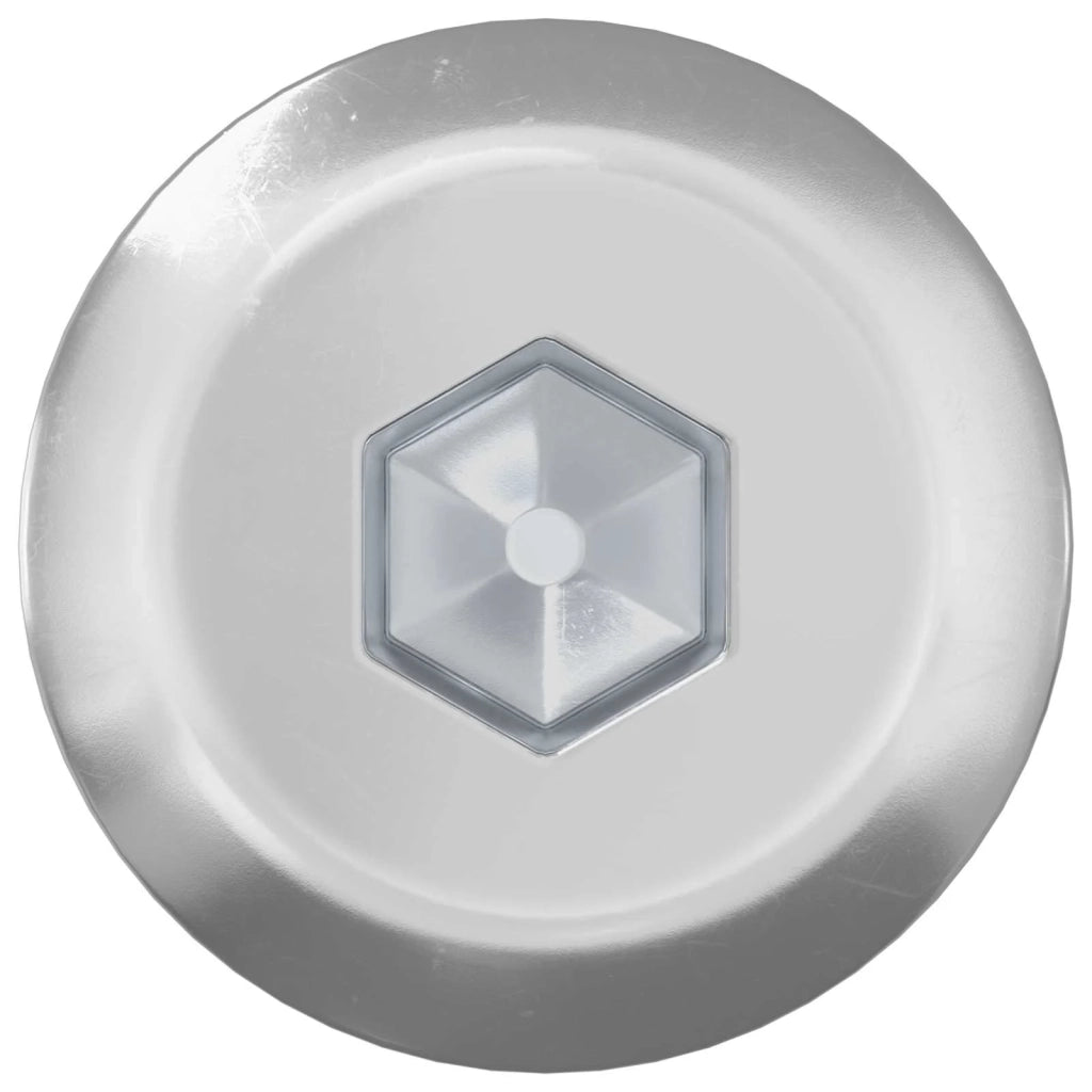 Viti per mobili 2 pcs Argento M6 x 120 mm Acciaio 864406