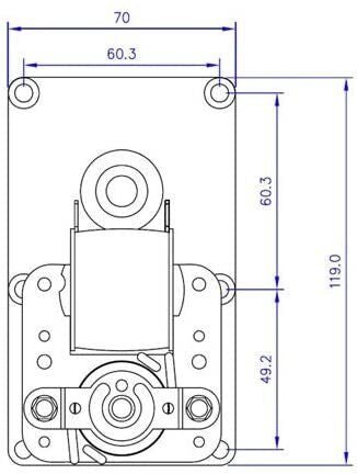 FB1171 Mellor MOTORIDUTTORE PER STUFA A PELLET 1,5 RPM EDILKAMIN MONTEGRAPPA ENVIROFIRE
