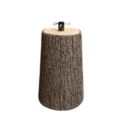 Kawaki L - Base a Tronco per Albero di Natale da 120 a 180 cm H57,5 cm Effetto Corteccia Realistico