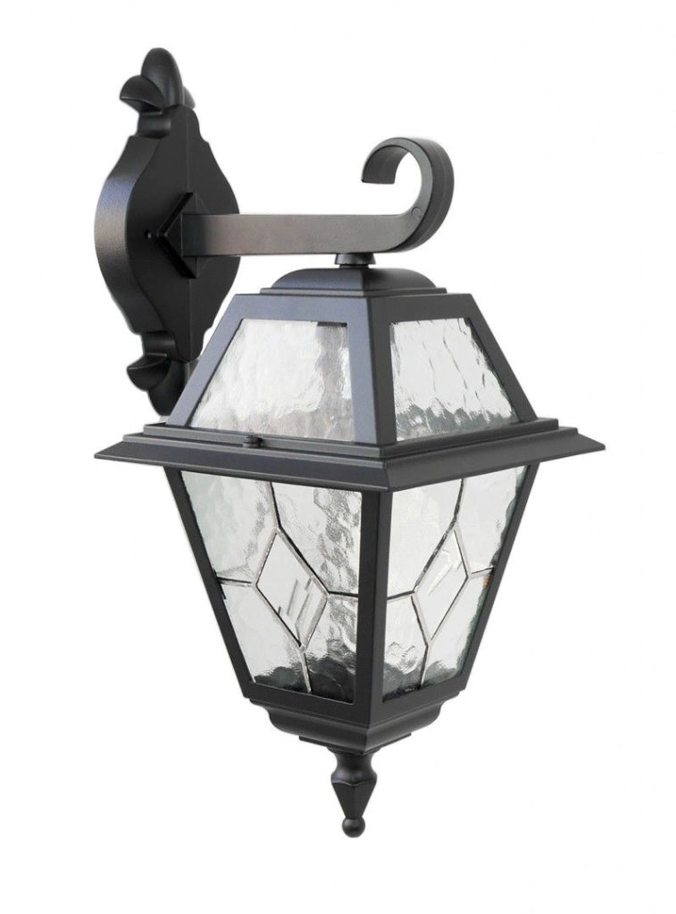 Applique esterna classica WITRAŻ 1xE27 IP43 nera SU-MA
