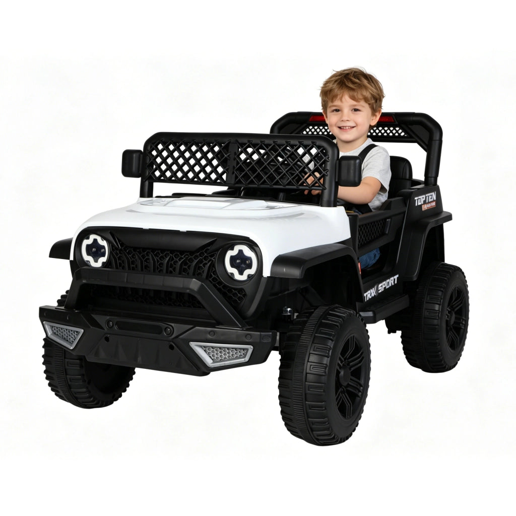 Auto Elettrica per Bambini con Telecomando e Altalena ¨C Minimal ¨C Rosso