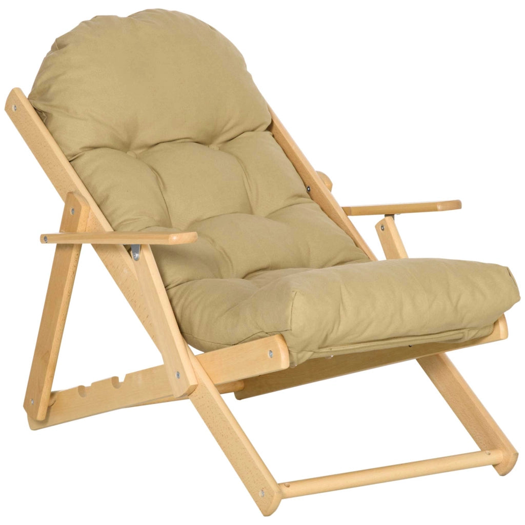 Poltrona Relax Reclinabile ¨C Minimal ¨C Marrone Legno