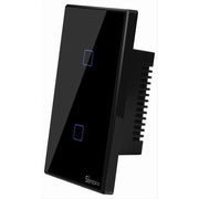 Trade Shop - Interruttore Sonoff Smart 2 Canale Controller Wireless Placca Touch Domotica T3us2c -
