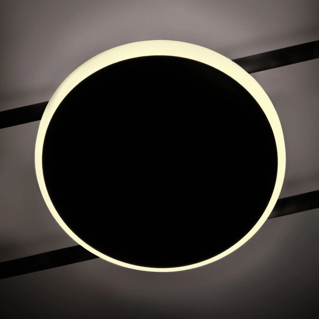 Plafoniera moderna nera 70cm 4xGX53 LED 2700K Videx