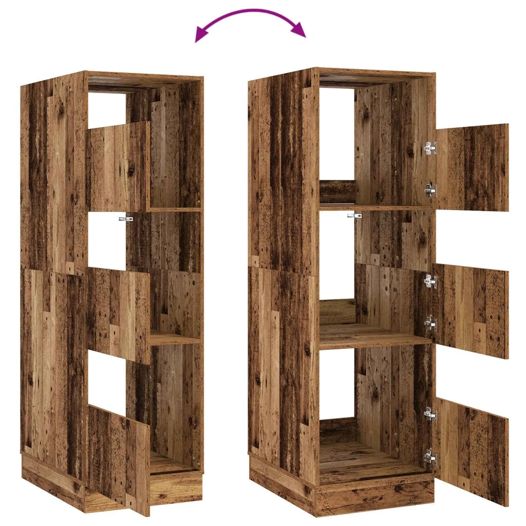 Mobile da lavanderia con porta Legno vecchio Legno multistrato 3422798
